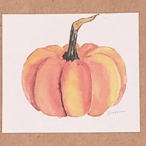 Recycled Paper Bag - Pumpkin