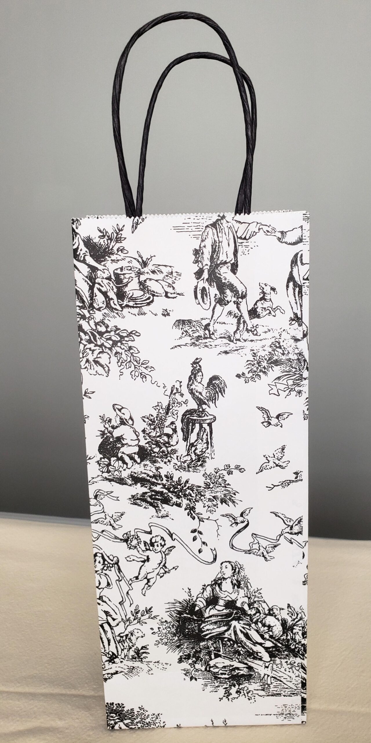 Toile La Love "Sac en Papier" - Double Bottle Bag