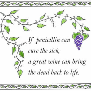 Recycled Paper Bag - "If Penicillin Can Cure the Sick"