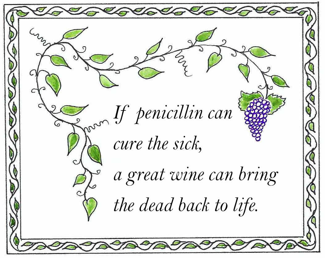 Recycled Paper Bag - "If Penicillin Can Cure the Sick"