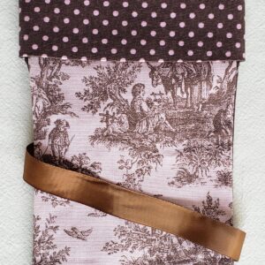 Toile La Love Pink with Polka Dots